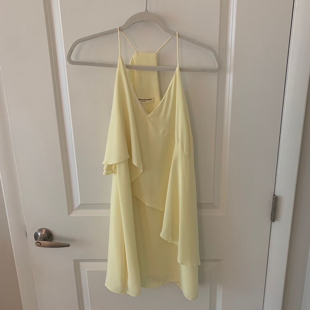 Amanda Uprichard Yellow Dress
